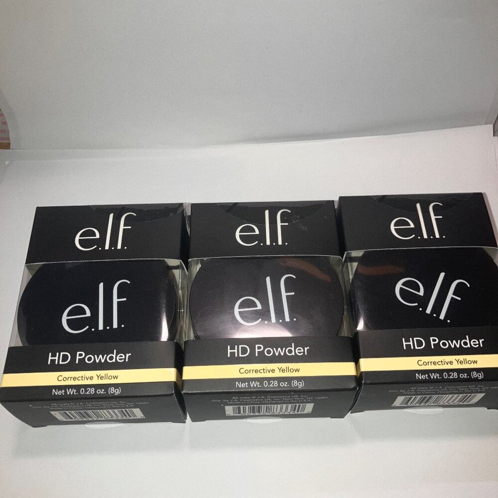 e.l.f. HD Correcting Yellow Powder 3 Pack